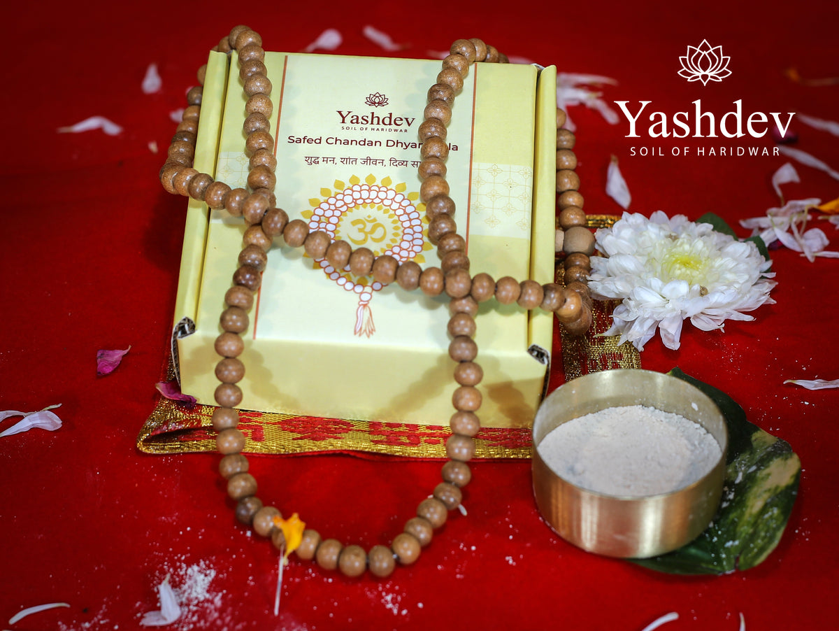 Safed Chandan Dhyan Mala