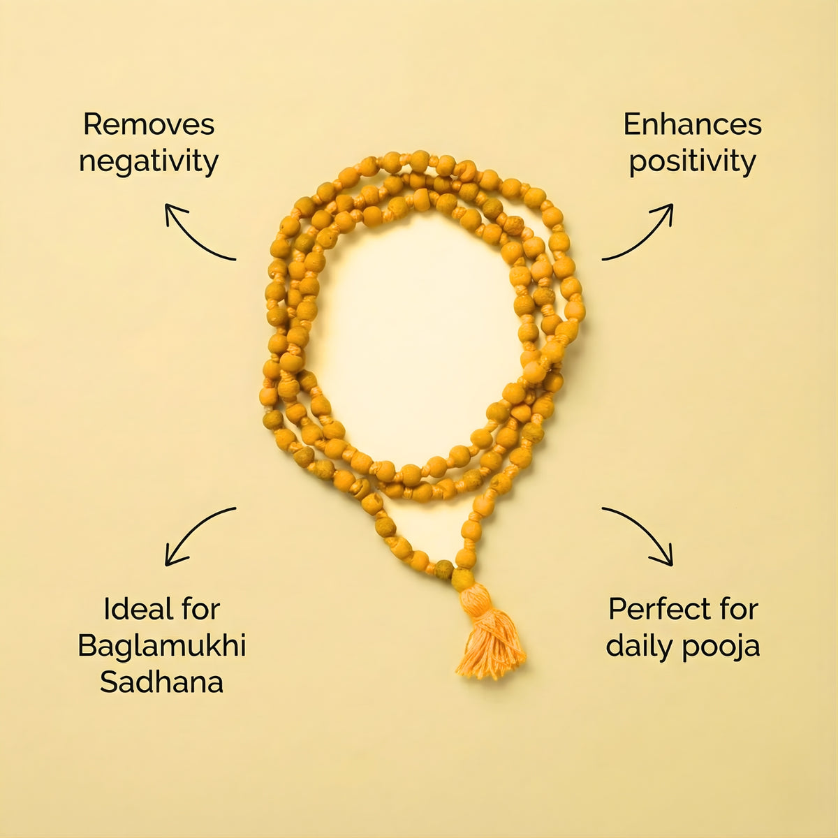 Haldi Siddhi Mala + Free Haldi Powder + Peela Chandan