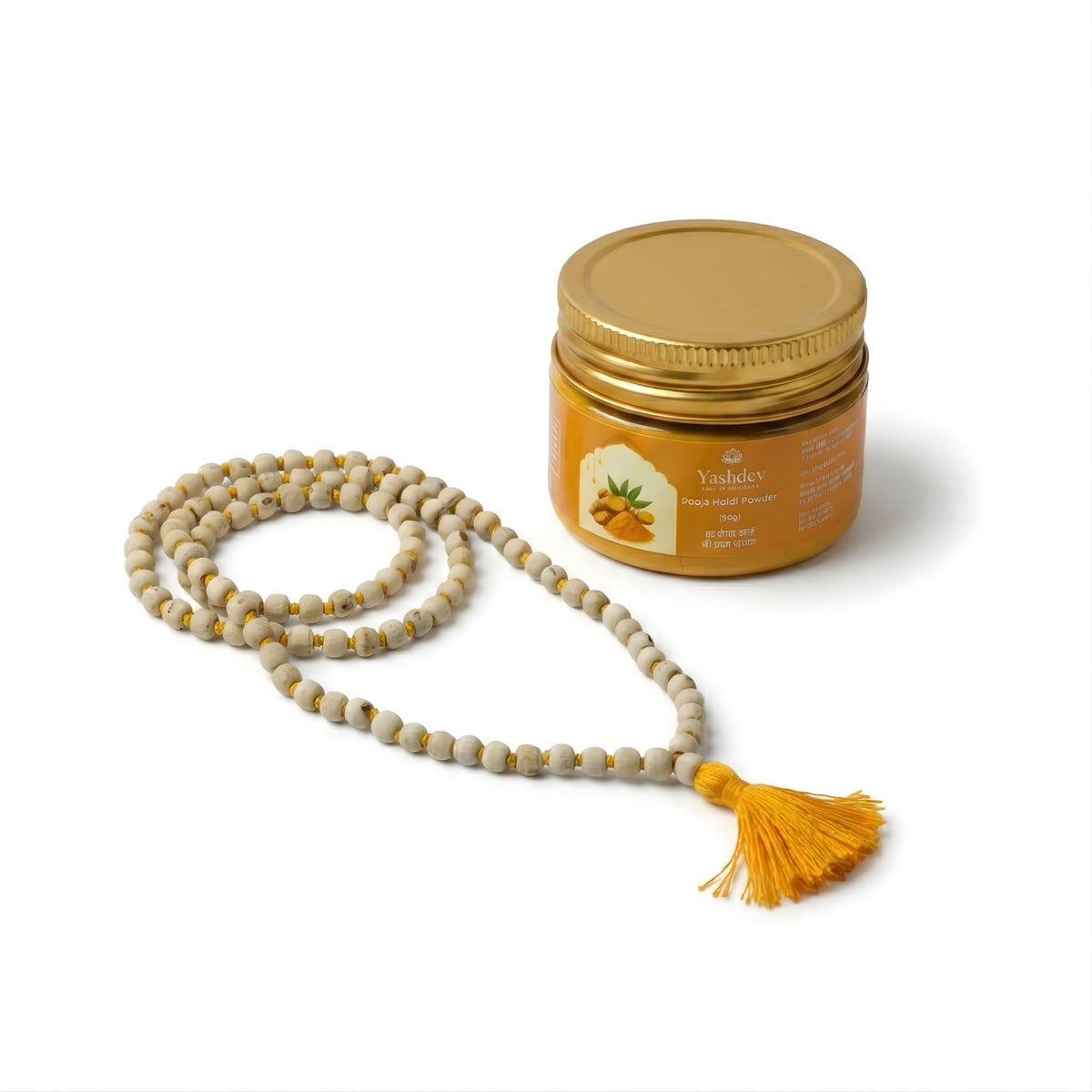 Tulsi Mala + Free Haldi Powder