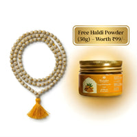 Tulsi Mala + Free Haldi Powder