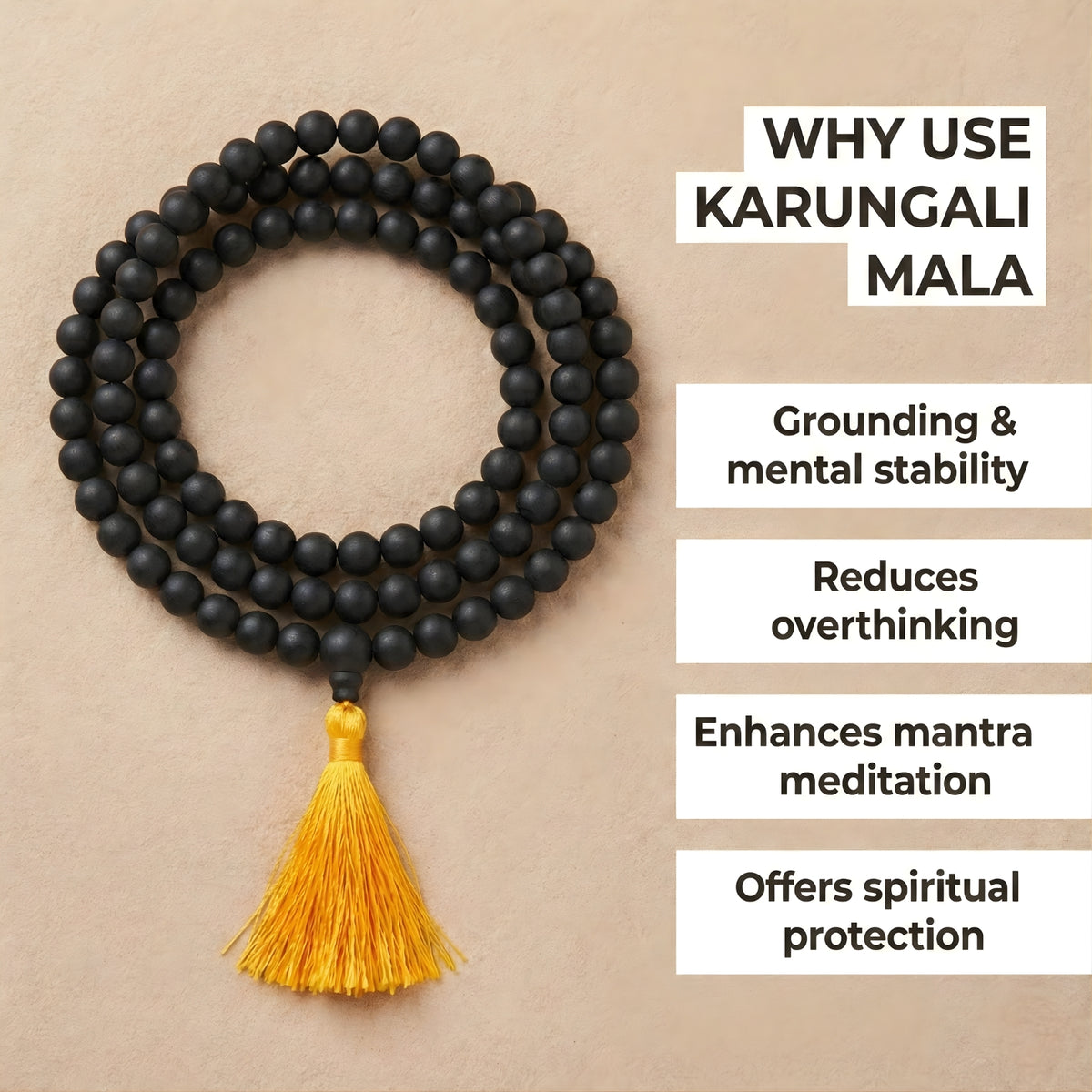 Karungali Mala Simple